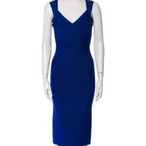 Herve Leger Sarai Signature Essentials Dress size S Blue